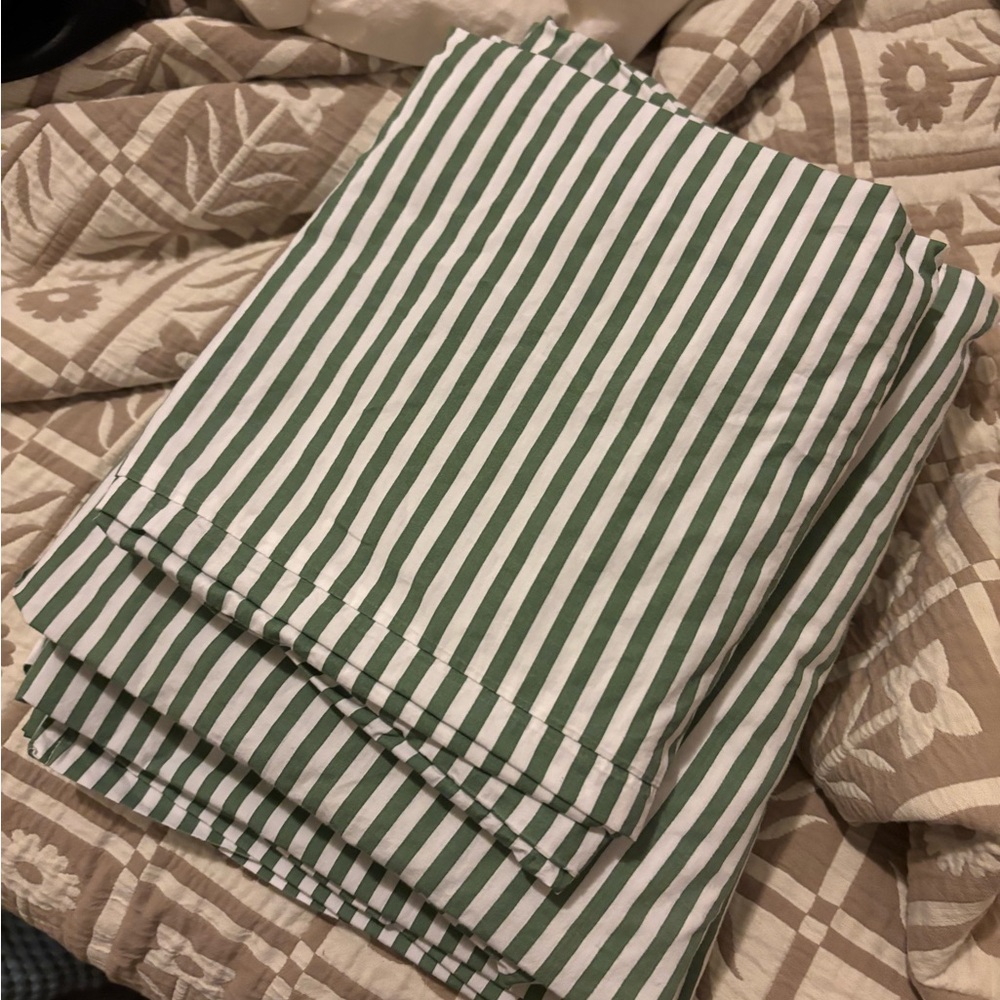 Maeve Organic Cotton Percale Sheet Set